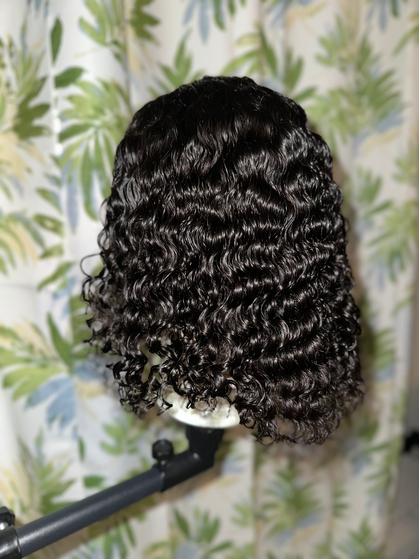 Megalook 14” 13x5x2 Tpart Jerry Curl Wig