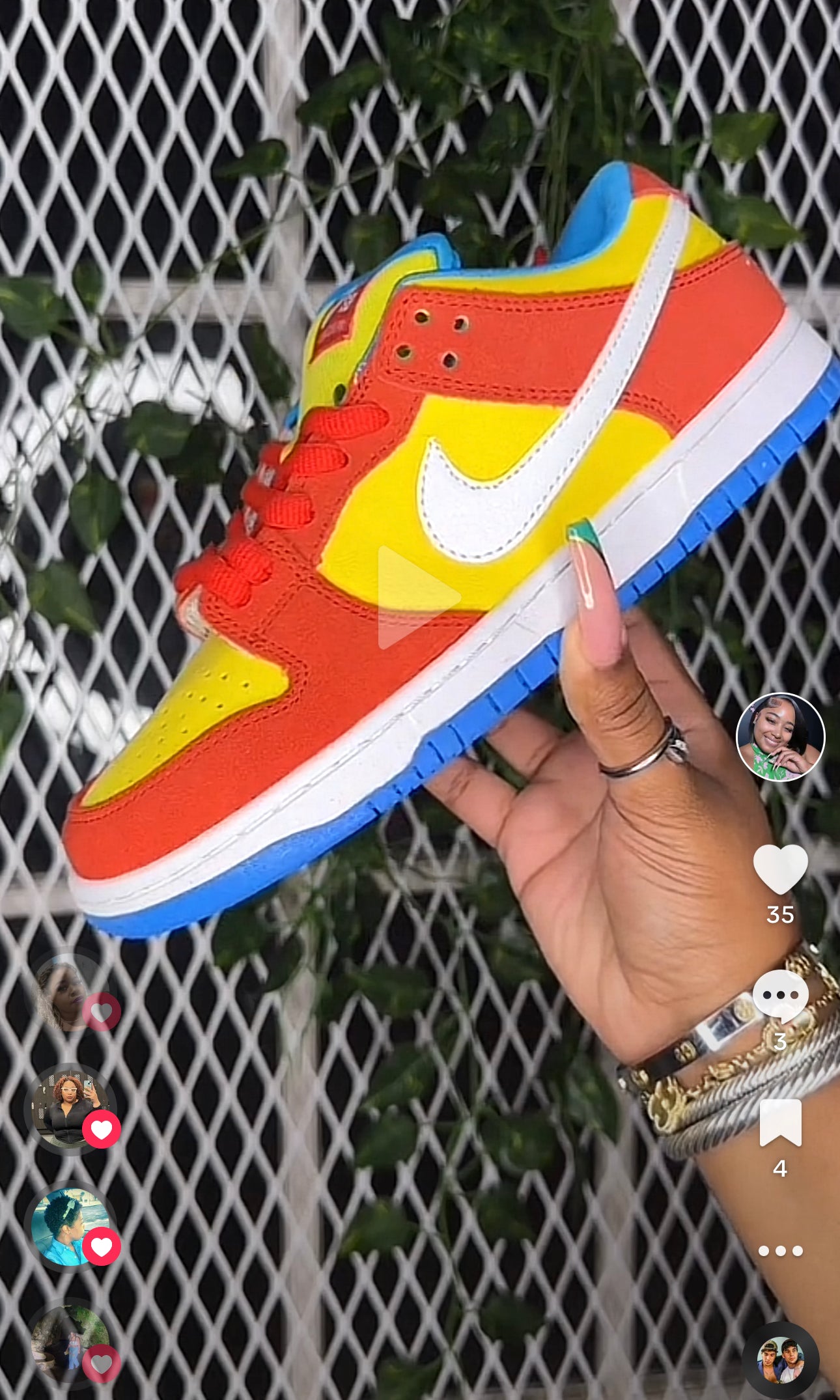 **DUPE** BART SIMPSON DUNK (WMNS 8.5/ MENS 7)