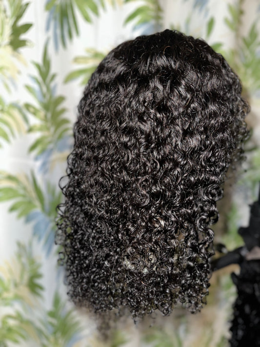 Tuneful 4x4 20” Deep Curly Closure Wig