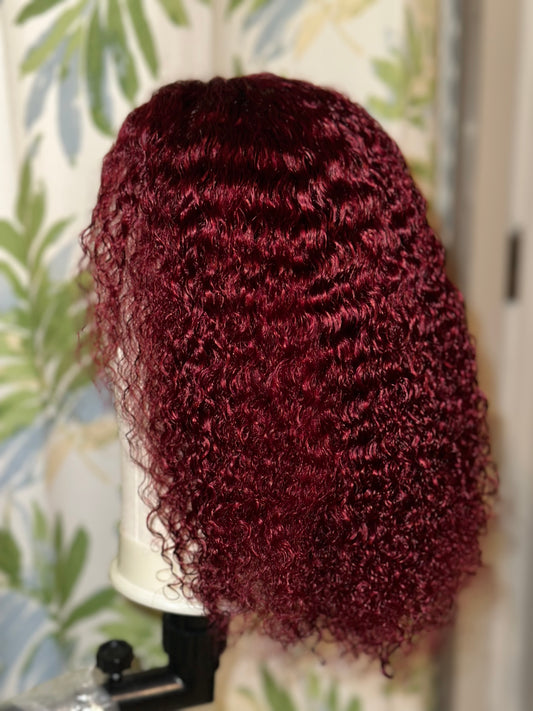 99J 18” Kinky Curly TPART Wig